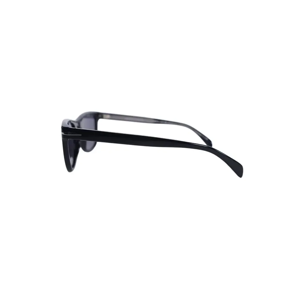 David Beckham Men's Square Polarized Sunglasses - Black / Grey - NWT